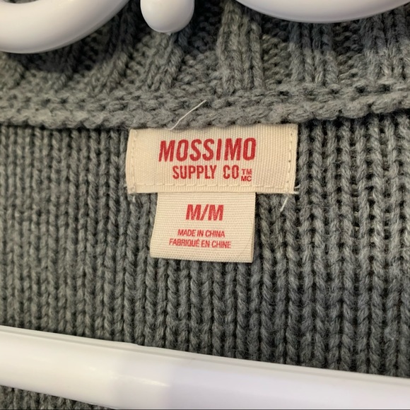 🧡3/$30 Mossimo Cable Knit Cocoon Grey Cardigan - Picture 4 of 7